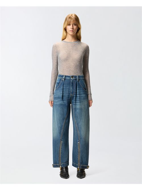 Jeans balloon con zip PINKO | 105680A2TX/PJZ